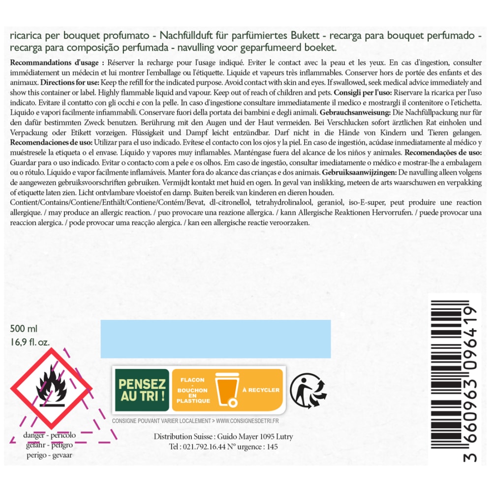Recharge bouquet 500ml - Maisons du Monde