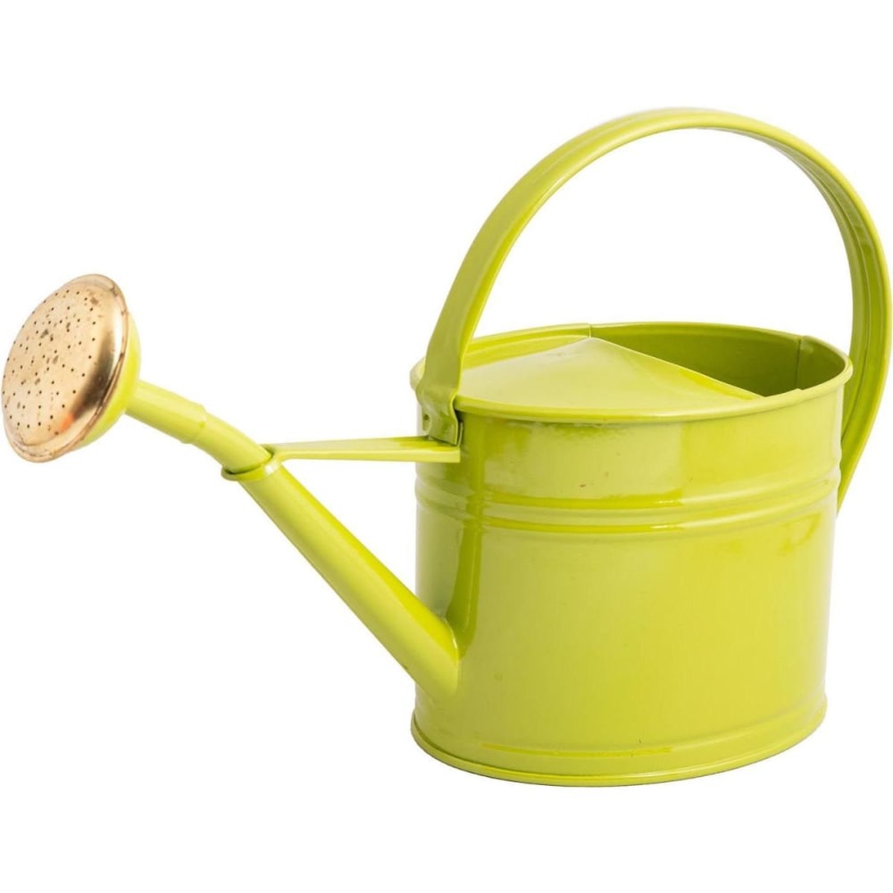 Arrosoir en acier galvanisé avec pomme 1.75 litres vert olive