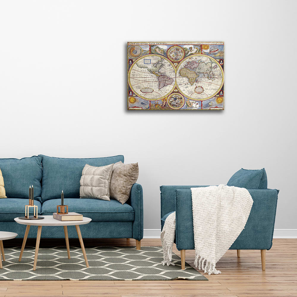 Tableau - Cartographie ancienne Carte No. 43 40x50cm — vue 4