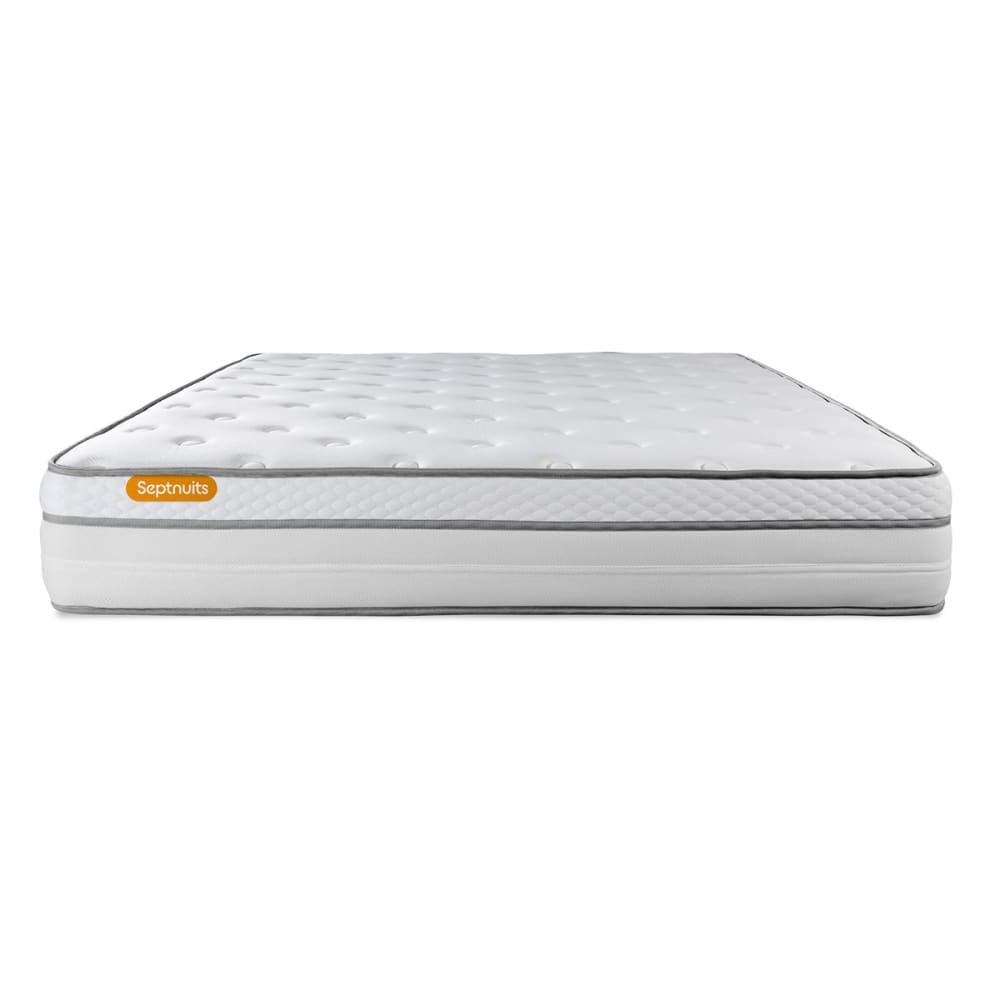 Matelas 160x200 Ressorts et mémoire de forme - Equilibré