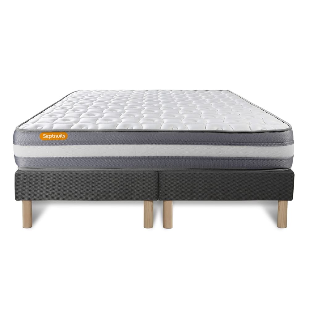 Ensemble 160x200 mémoire de forme double sommiers - Maisons du Monde