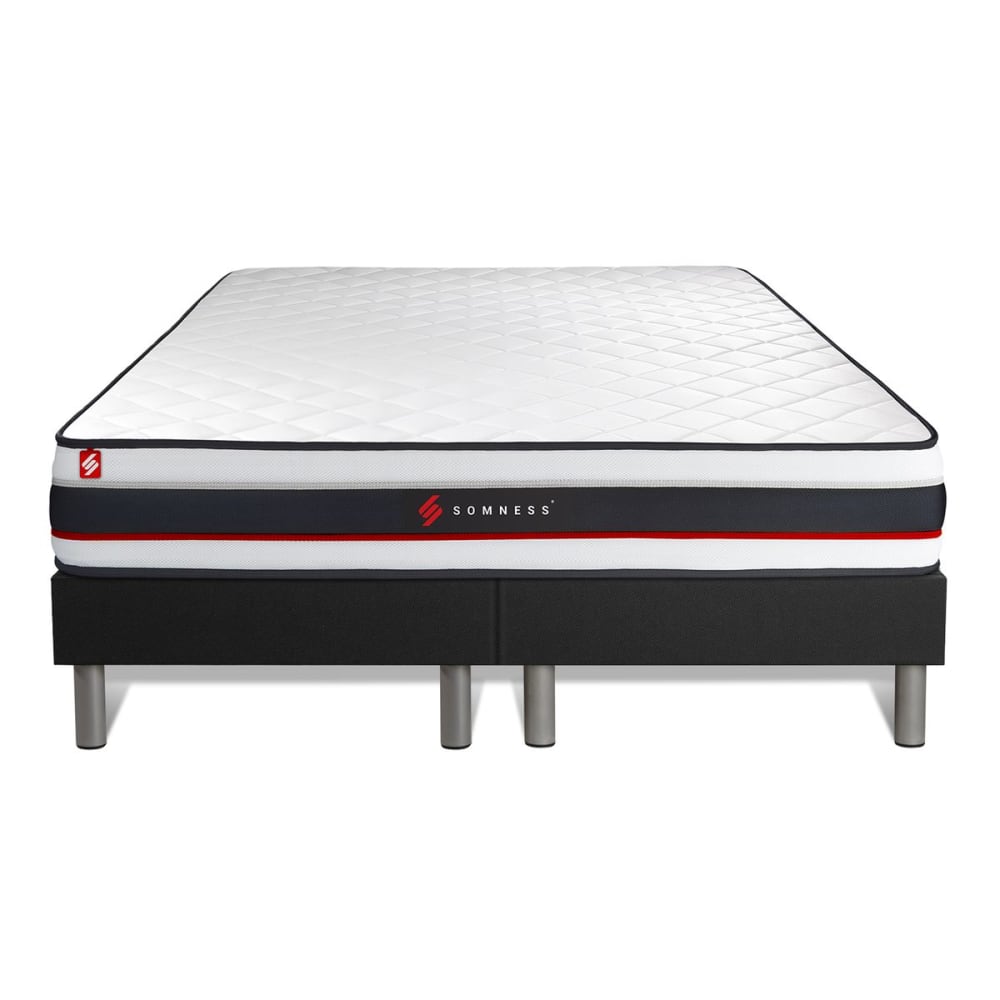 Ensemble 200x200 mousse double sommiers - Maisons du Monde