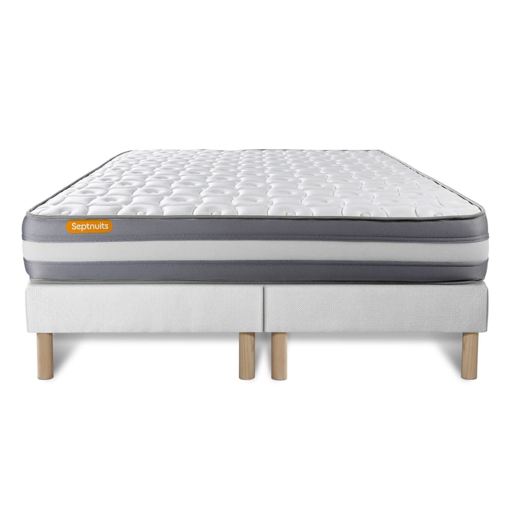 Ensemble 160x200 mémoire de forme double sommiers - Maisons du Monde