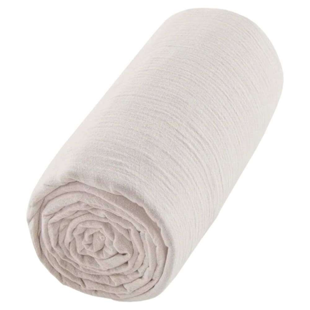 Drap housse uni en gaze de coton 60x120 (Sevira Kids) - Image 3