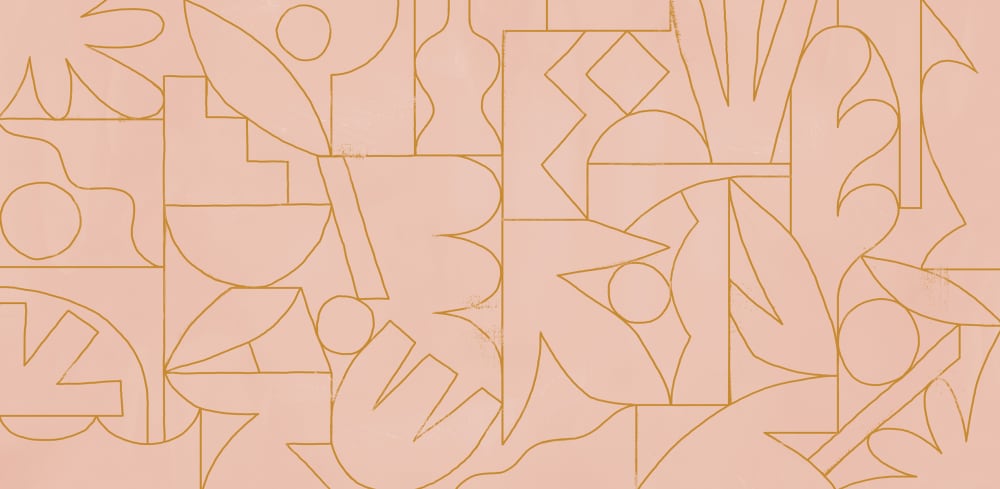 Carta da parati panoramica fragments, beige 510 x 250cm - Acte
