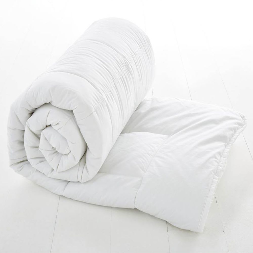 Mortreux Couette bébé coton bio 80x120cm style classique chic Blanc Coton - 120x0x80cm