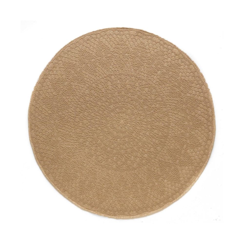 Tapis rond intérieur extérieur CROCHET