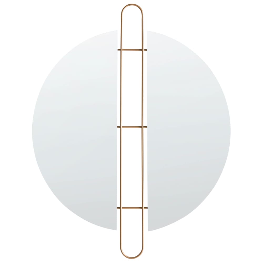 Wandspiegel aus Metall 65 x 52, gold - Maisons Du Monde