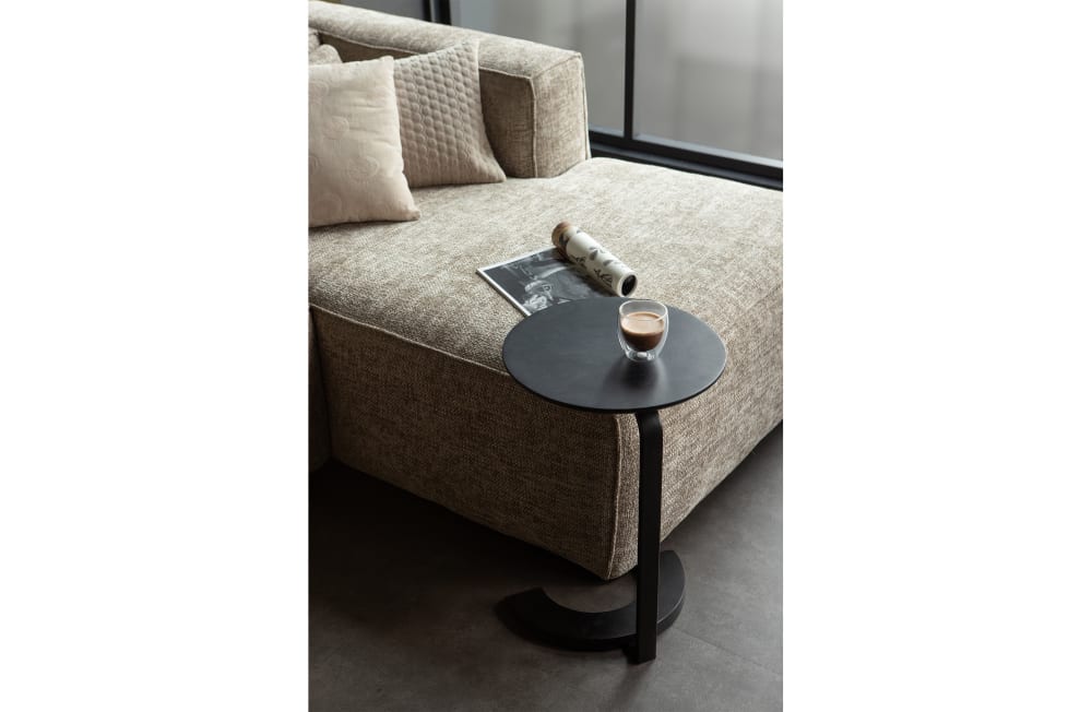 Table basse en bois et métal noir - Maisons du Monde