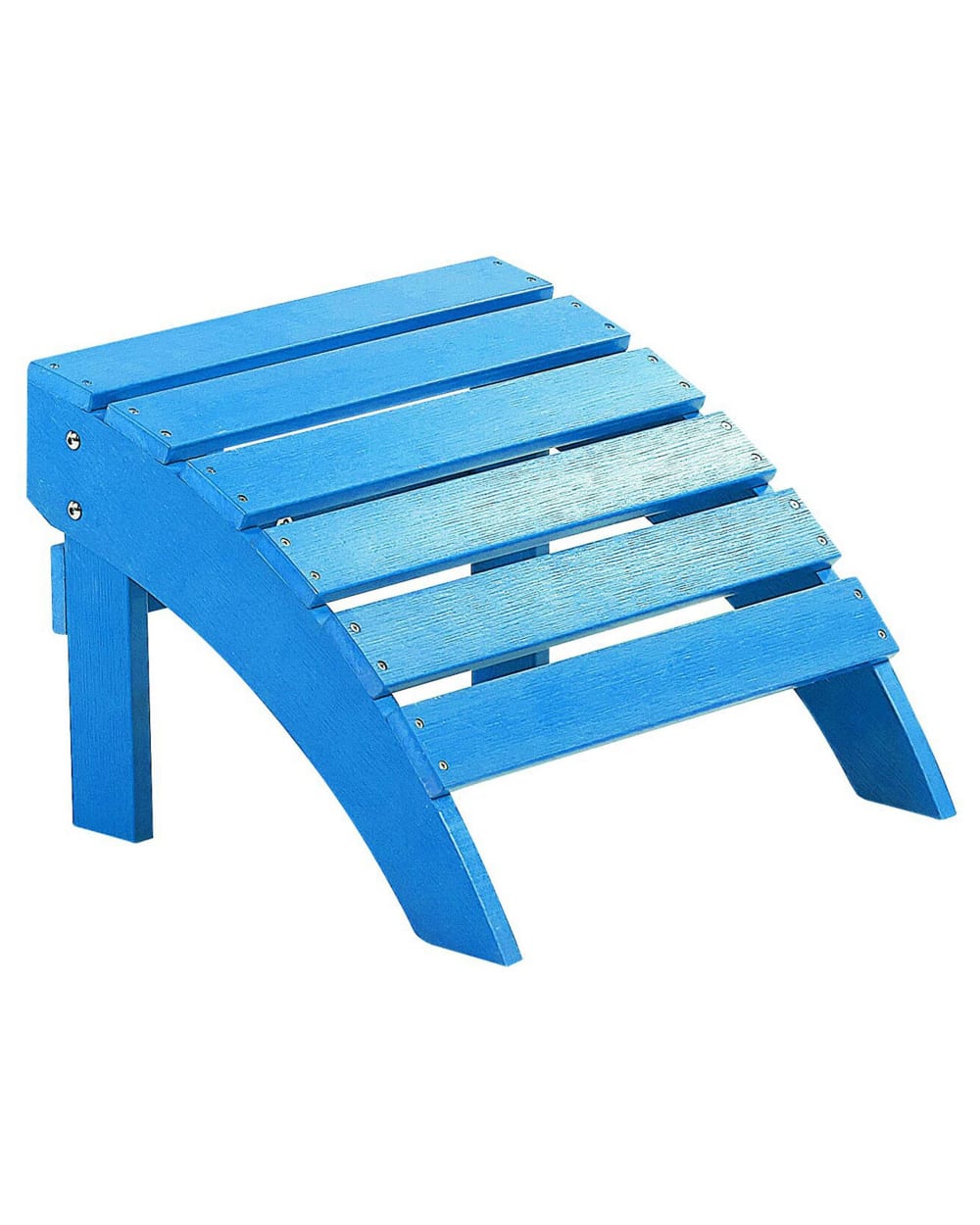 Garten FußHocker Aus Kunststoff 34 Cm, Blau