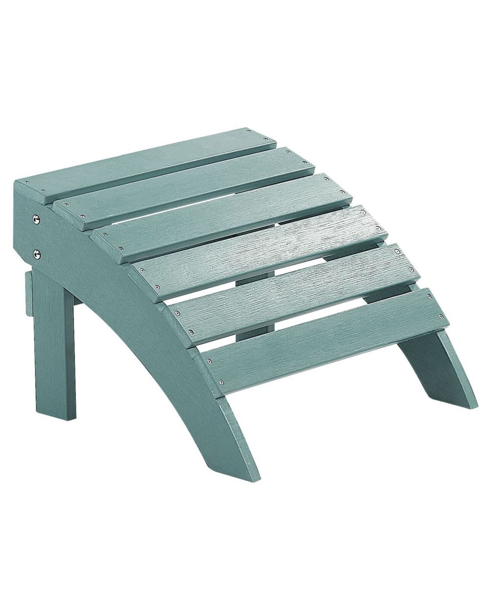 Garten FußHocker Aus Kunststoff 34 Cm, Blau