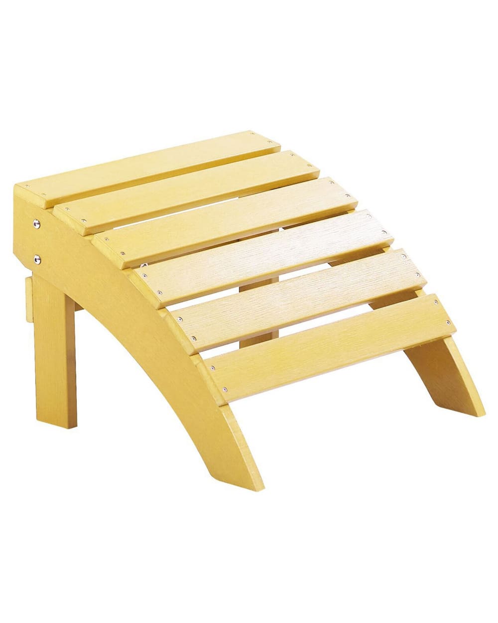 Garten FußHocker Aus Kunststoff 34 Cm, Gelb