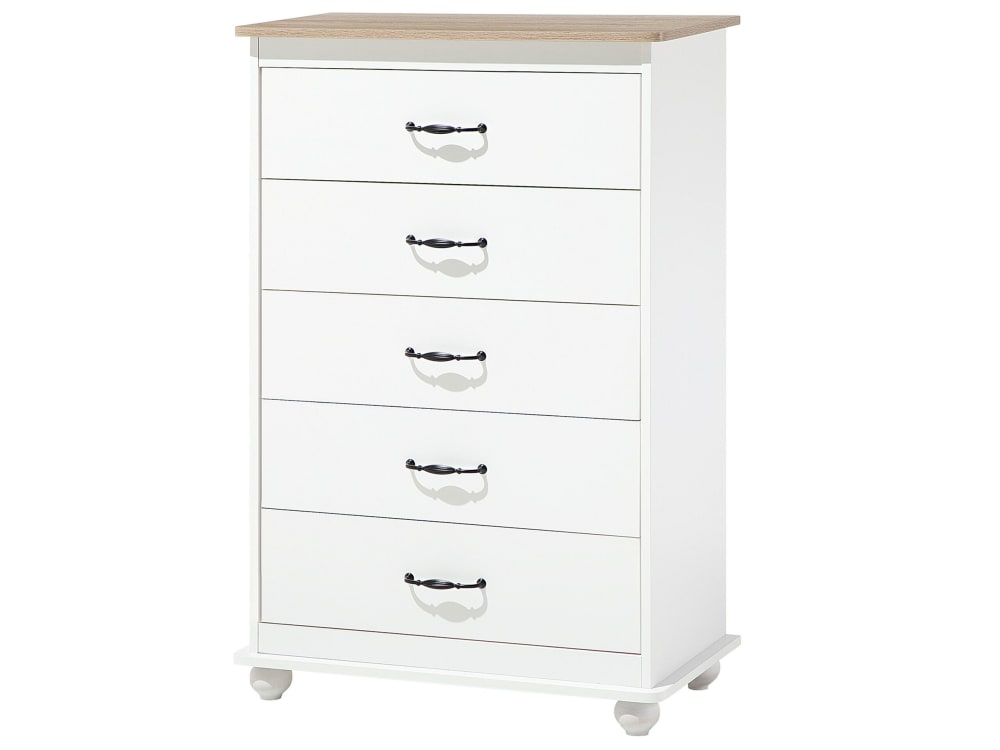 commode à 5 tiroirs