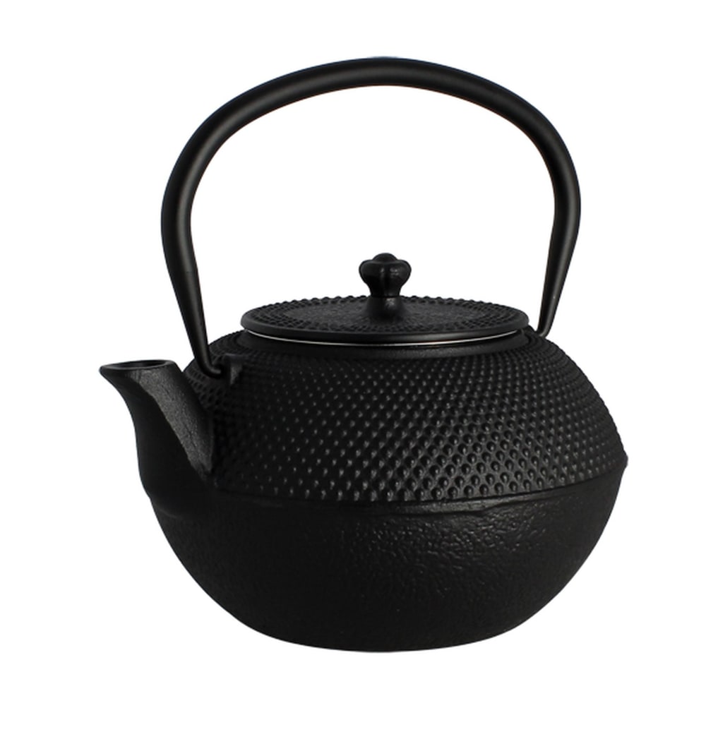 Théière en fonte noire 1,2l