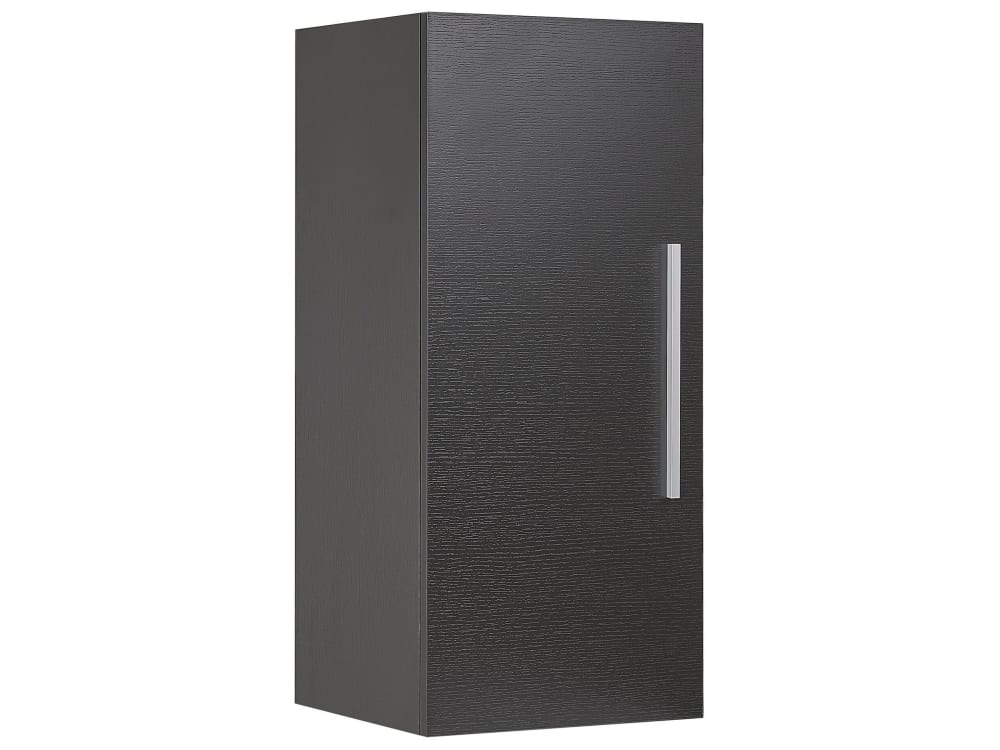 Armoire murale de salle de bains 40 cm noir