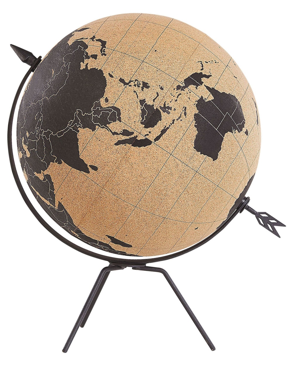globe marron 35 cm