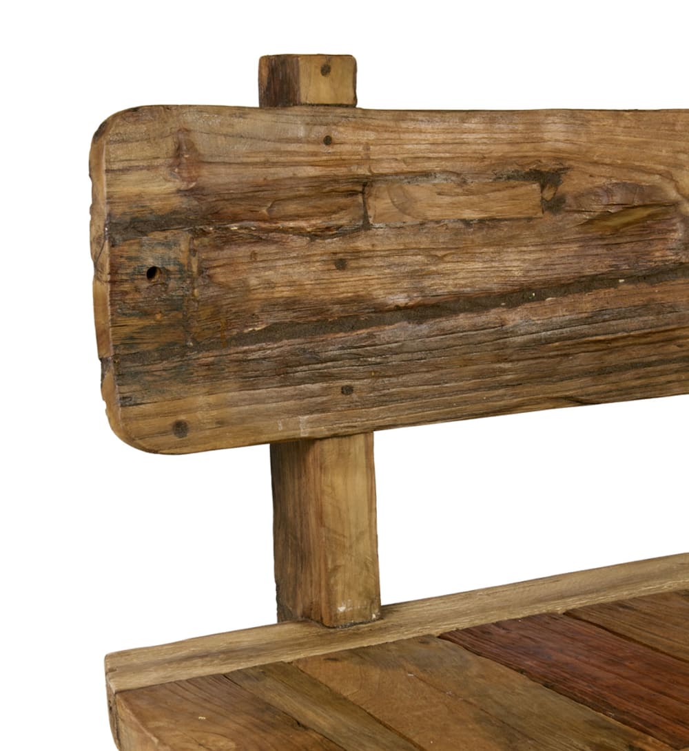 Banc en bois de teck recyclé L 130 cm - Maisons du Monde
