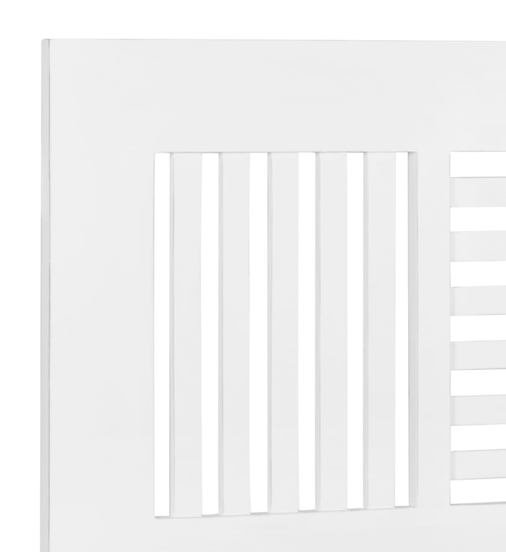 Cabecero de madera de mindi blanco anch. 165 cm - Maisons du Monde
