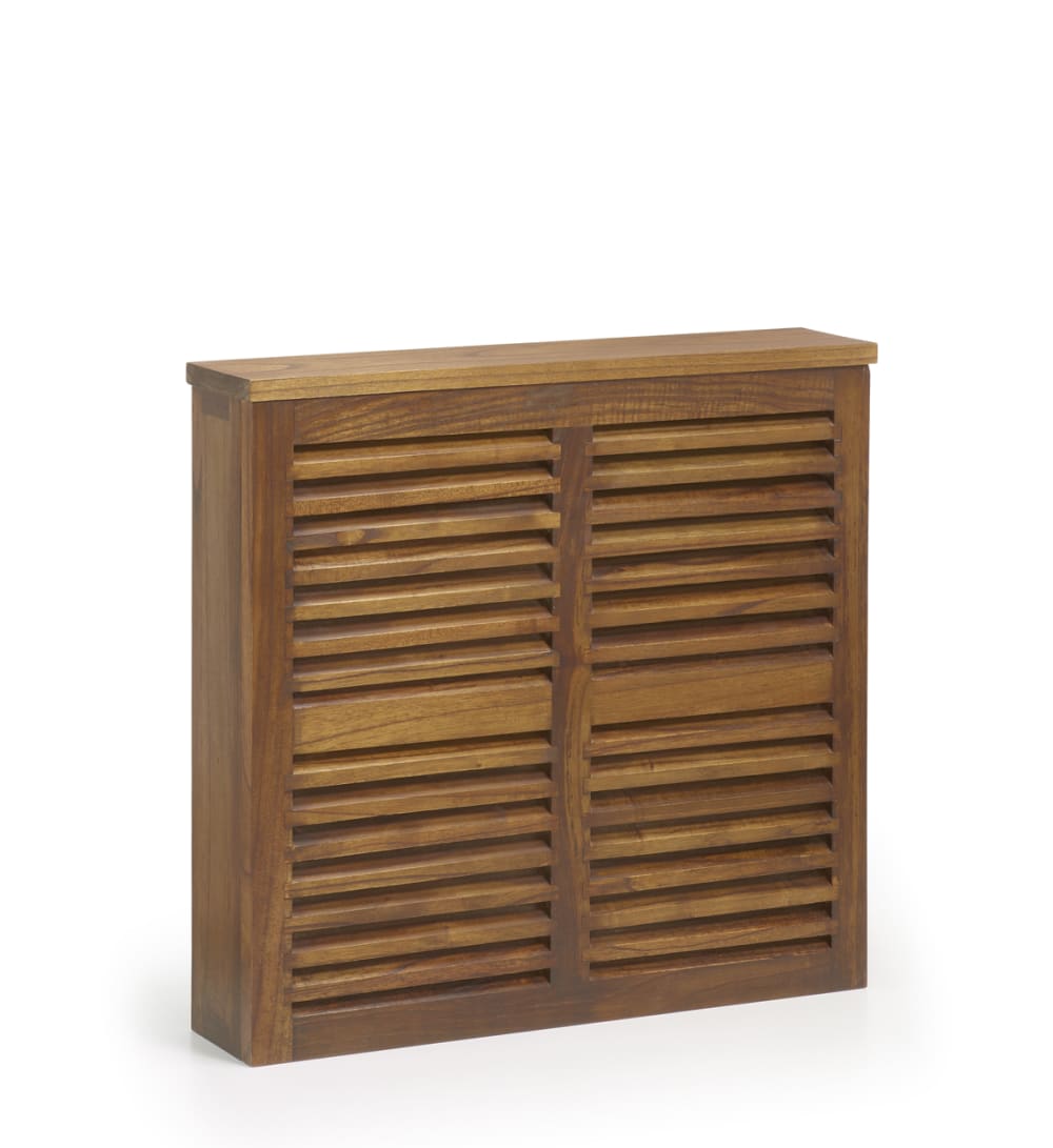 cache radiateur en bois