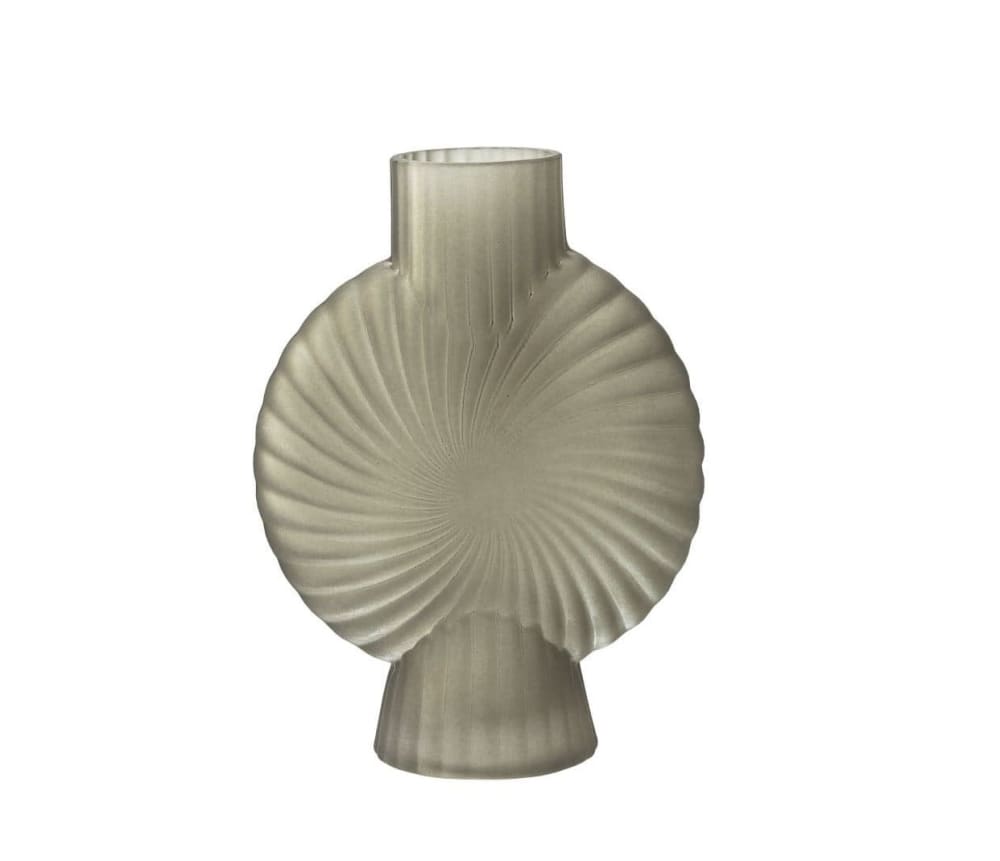 Vaso in vetro marrone H32 - Modello Contemporaneo - Vetro