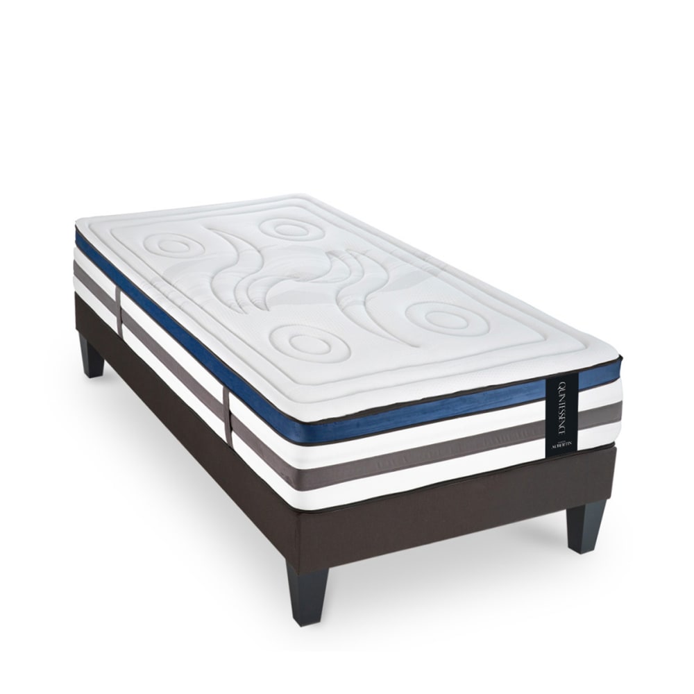 Ensemble matelas quintessence et sommier aurore