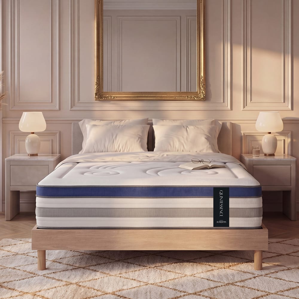 Ensemble matelas mémoire h30 sommier 90x190 - Maisons du Monde