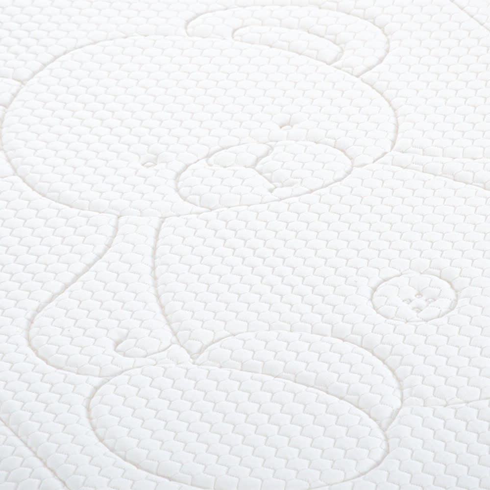 Matelas  rose Bébé 90x200 cm  mousses HD & supersoft (MINEA) - Image 2