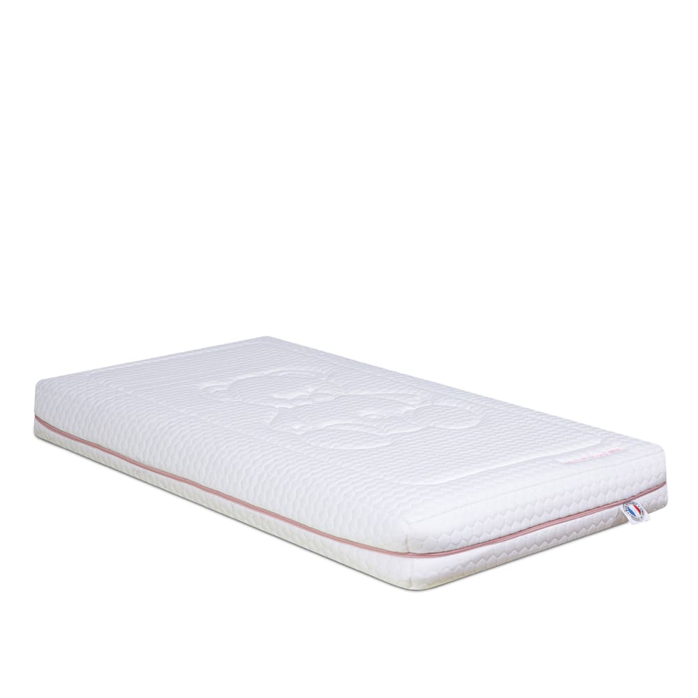 MINEA - Matelas  rose Bébé   mousses HD & supersoft 90x190 cm