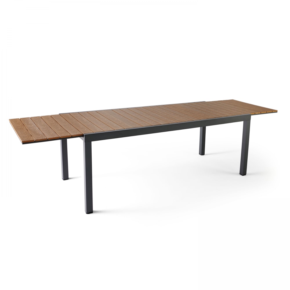 table extensible en aluminium