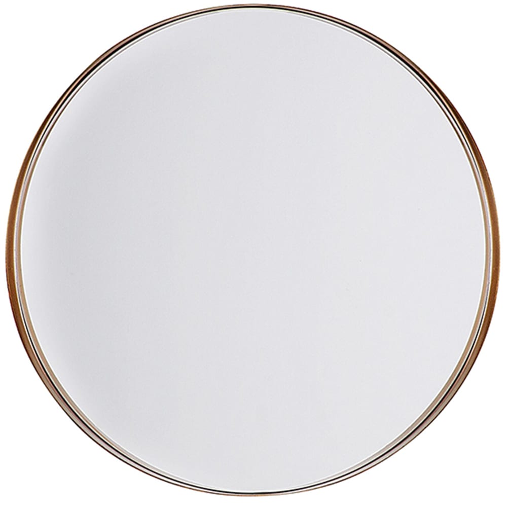Wandspiegel aus Metall 40 x 40, kupfer - Maisons Du Monde