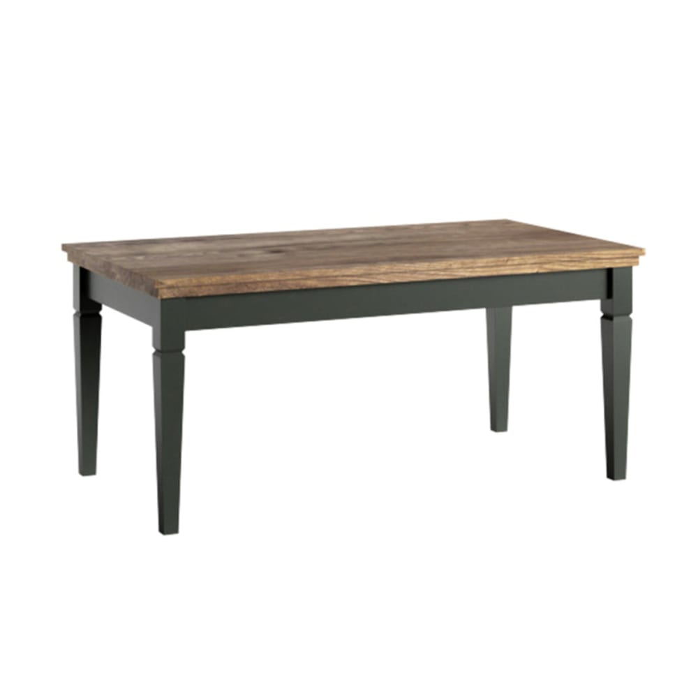 Petits meubles Couchtisch Spanplatten Grün und Holz style modern Grün Spanplatte