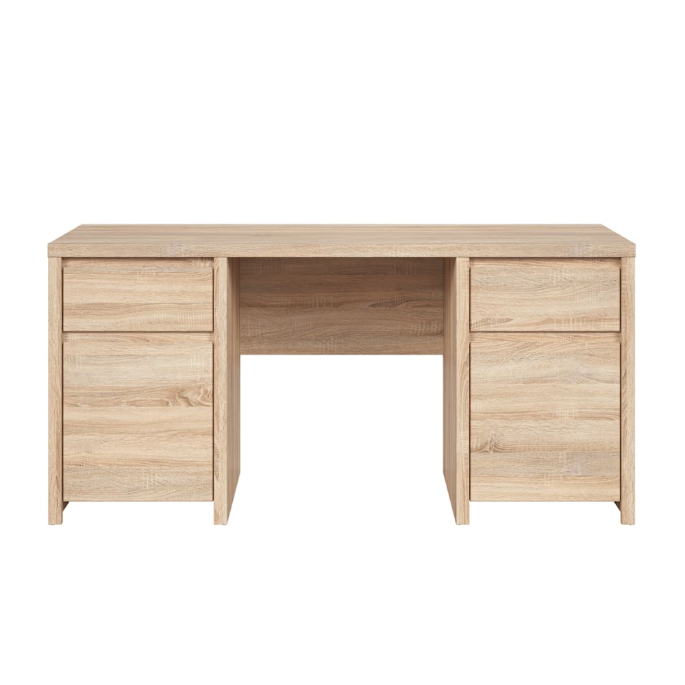bureau portes tiroirs