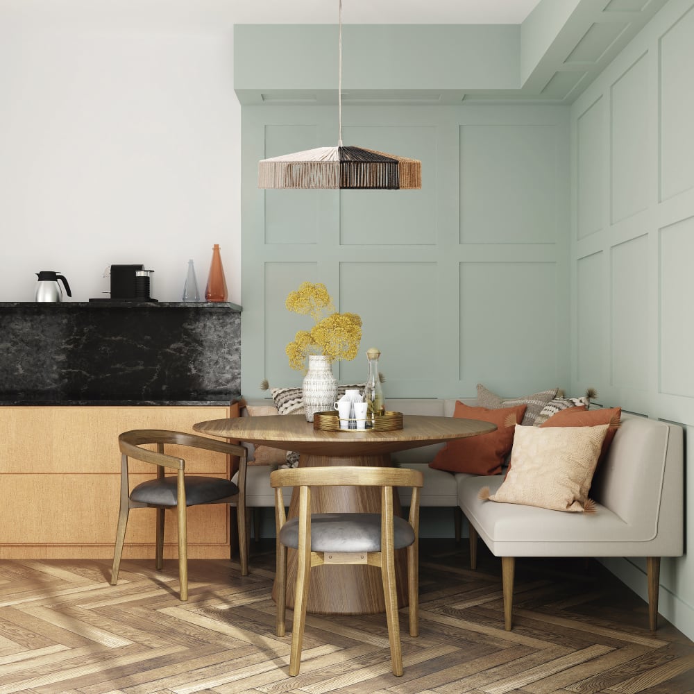 Lámpara de techo de cuerda tricolor blanco, negro y natural Ø50 cm E27 - Maisons du Monde