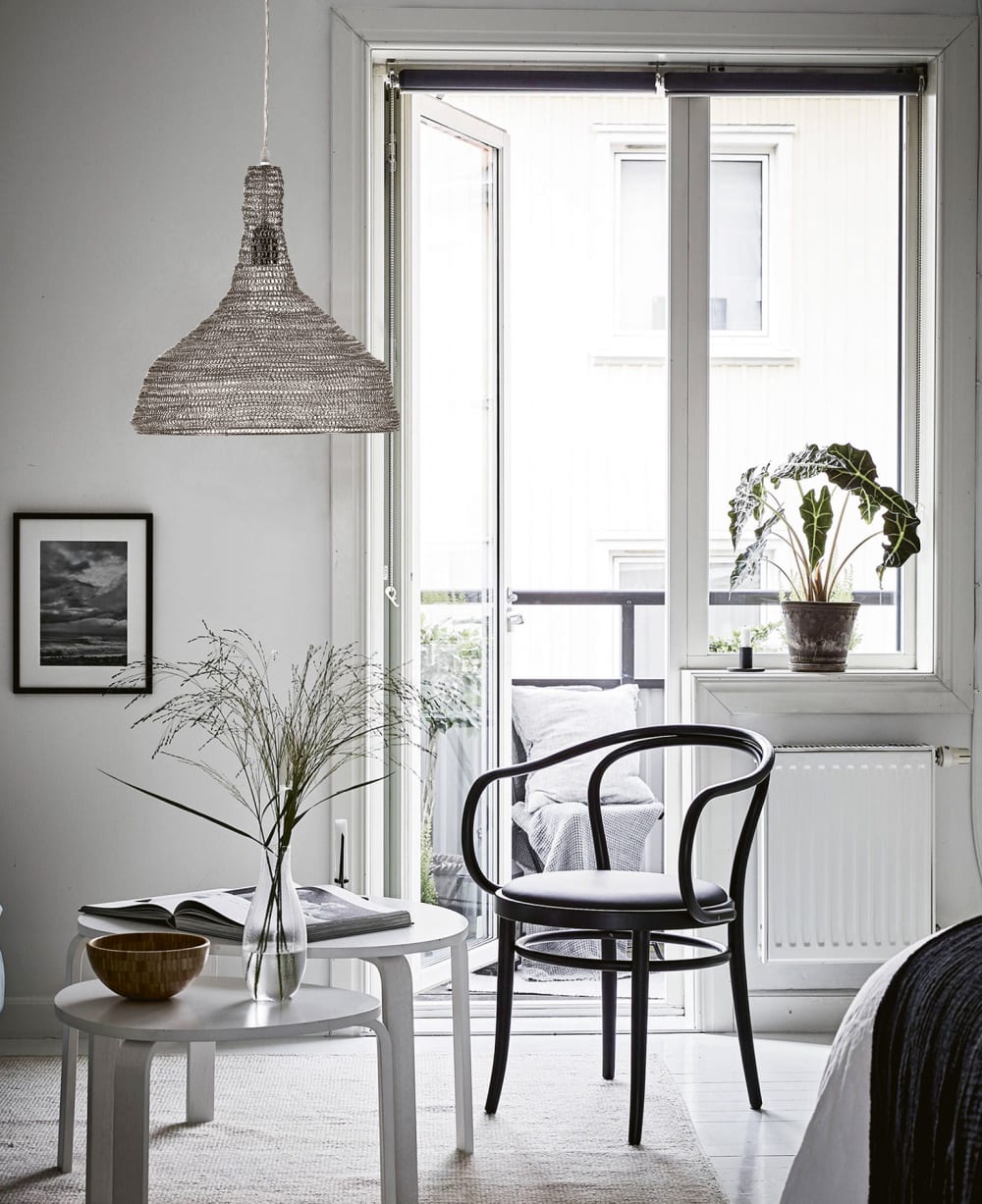 Lámpara de techo Fidji cromo de malla metálica 37 cm E27 - Maisons du Monde