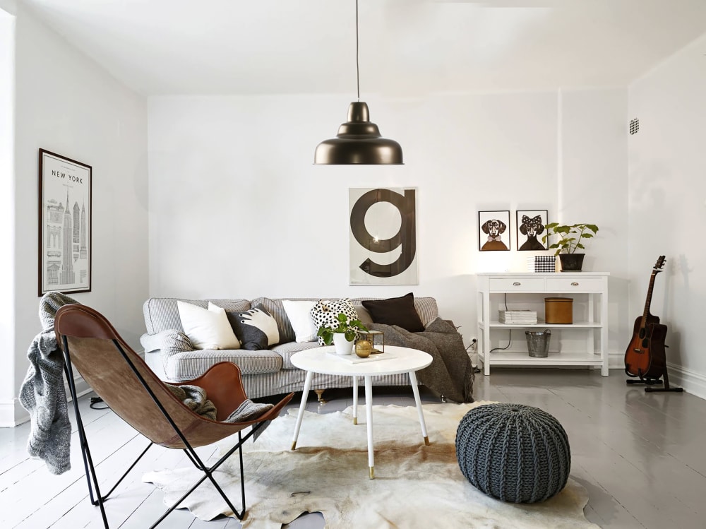 Lámpara techo pantalla metálica bronce pendel textil - Maisons du Monde