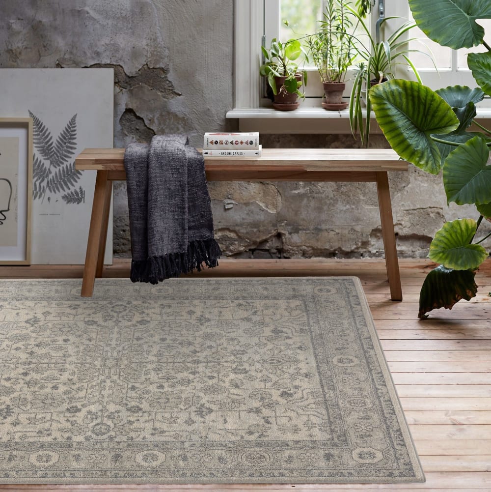 Milan - tapis d'inspiration ''designer'' beige taupe 160 x 230 cm — vue 3