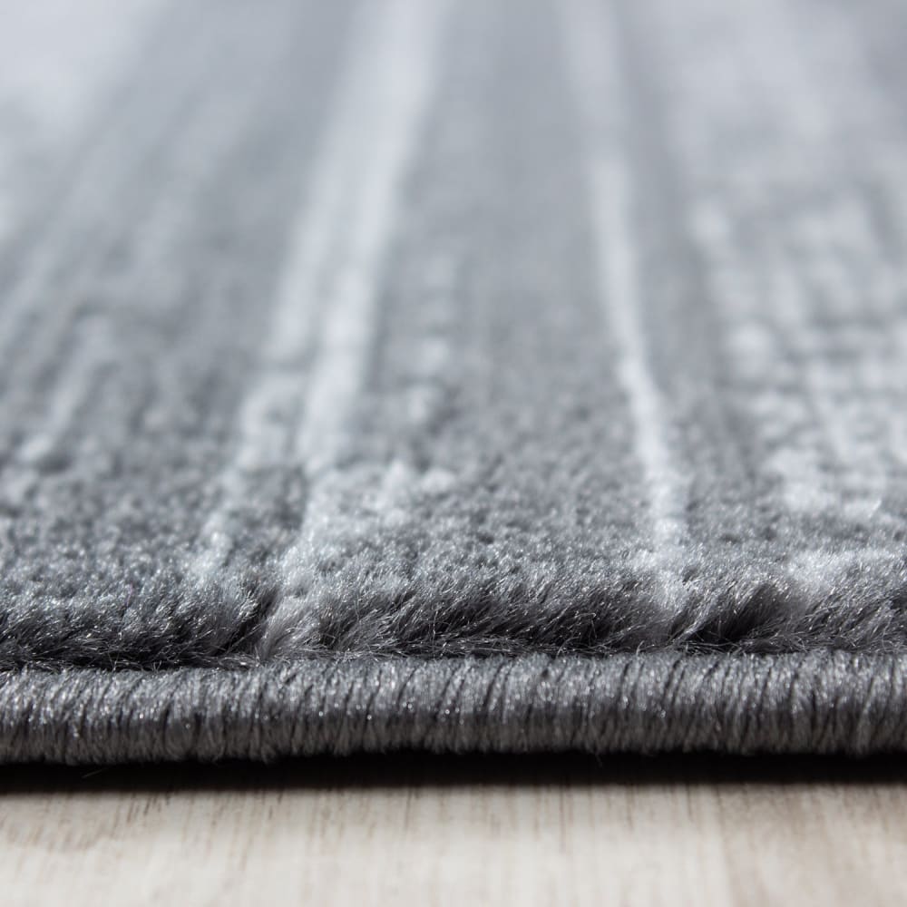 Tapis uni à dégradé gris 160x230cm — vue 4