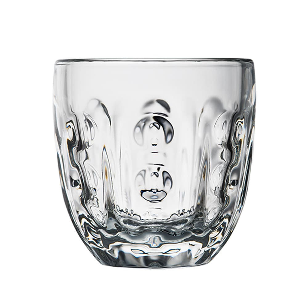 Lot de 6 tasses à expresso géométrique en verre 10 cl
