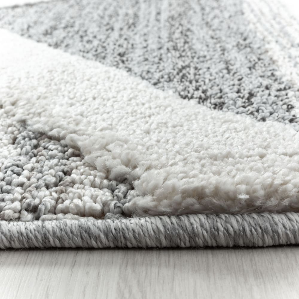 Tizas - tapis berbère à relief - crème & gris 240 x 340 cm — vue 4