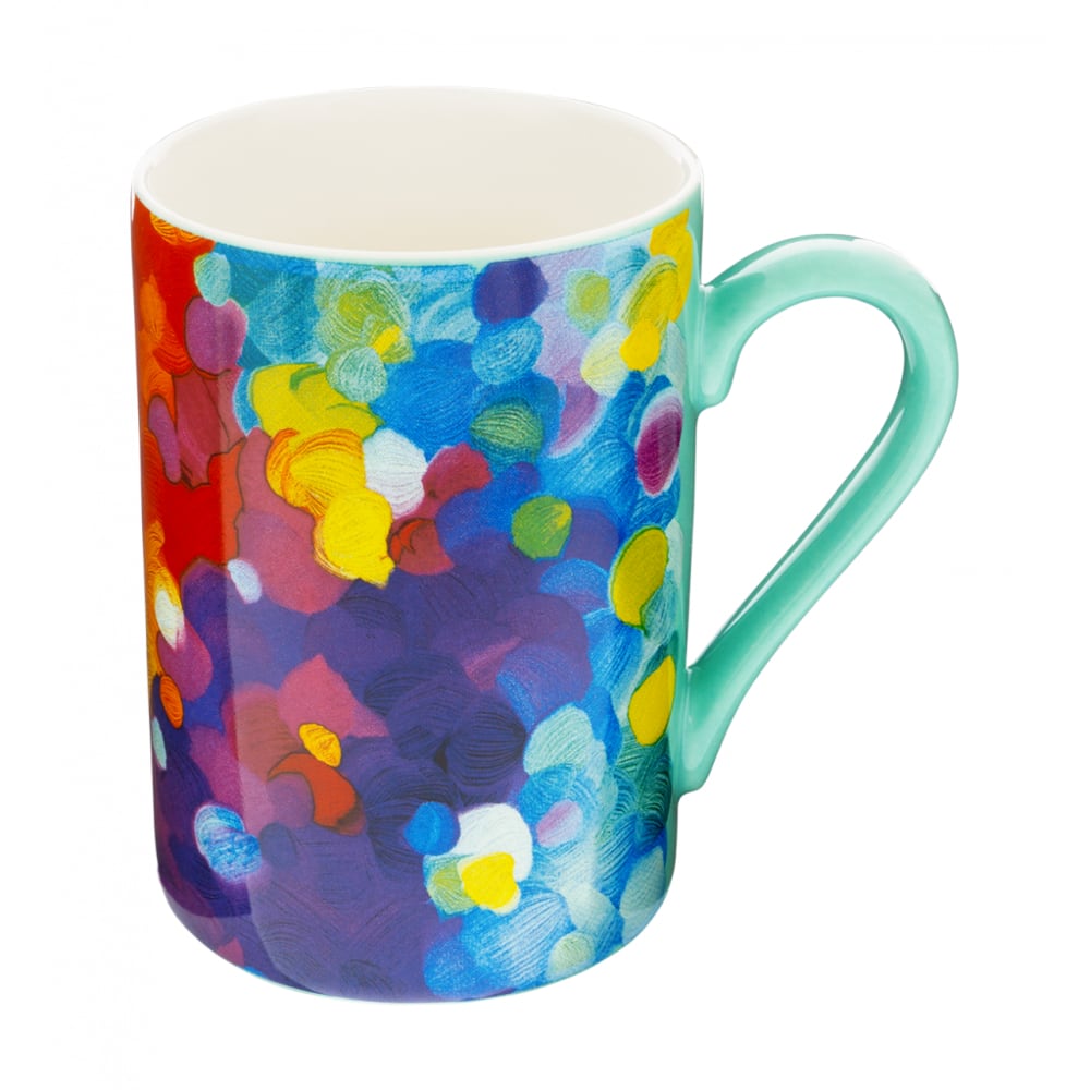Mug 30 cl  multicolore porcelaine de chine 7,2  x  10,2 cm x  10,2 cm