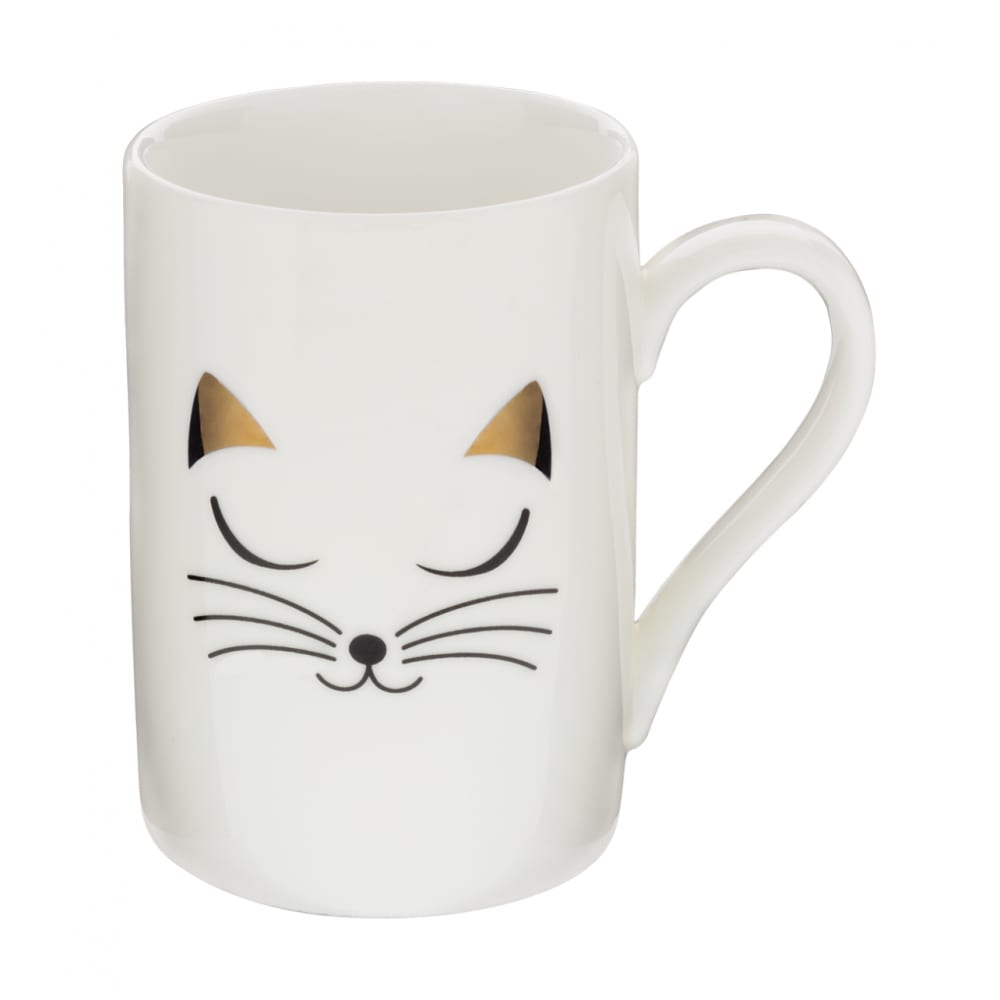Mug 30 cl  blanc porcelaine de chine 7,2  x  10,2 cm x  10,2 cm