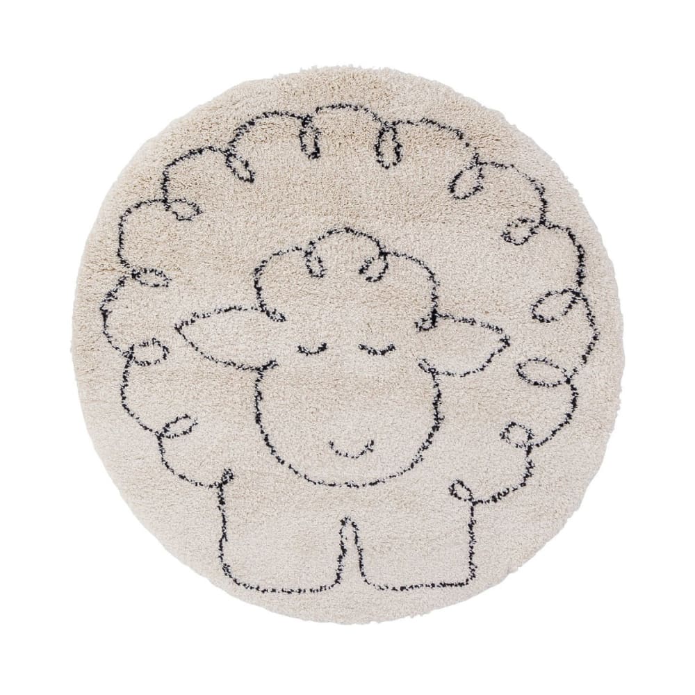 Tappeto rotondo per bambini 120 x 120 cm - AFK Living