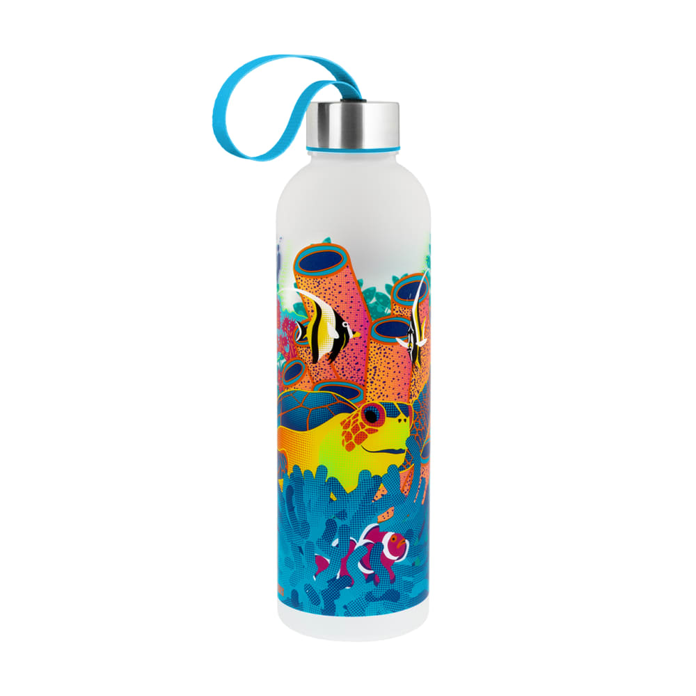 Pylones Botella 80 cl  azul tritan