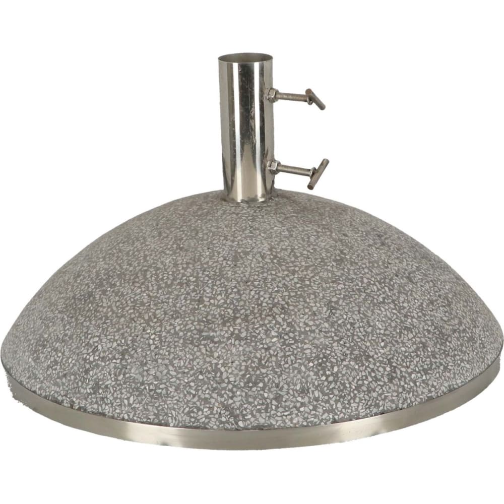 Pied de parasol granit 43,9kg gris clair