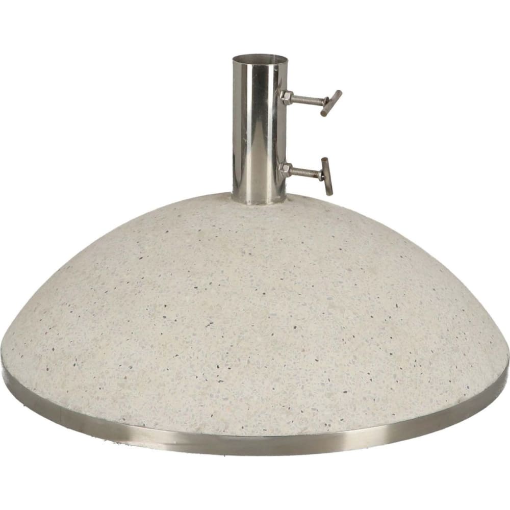 Pied de parasol granit 43,9kg blanc