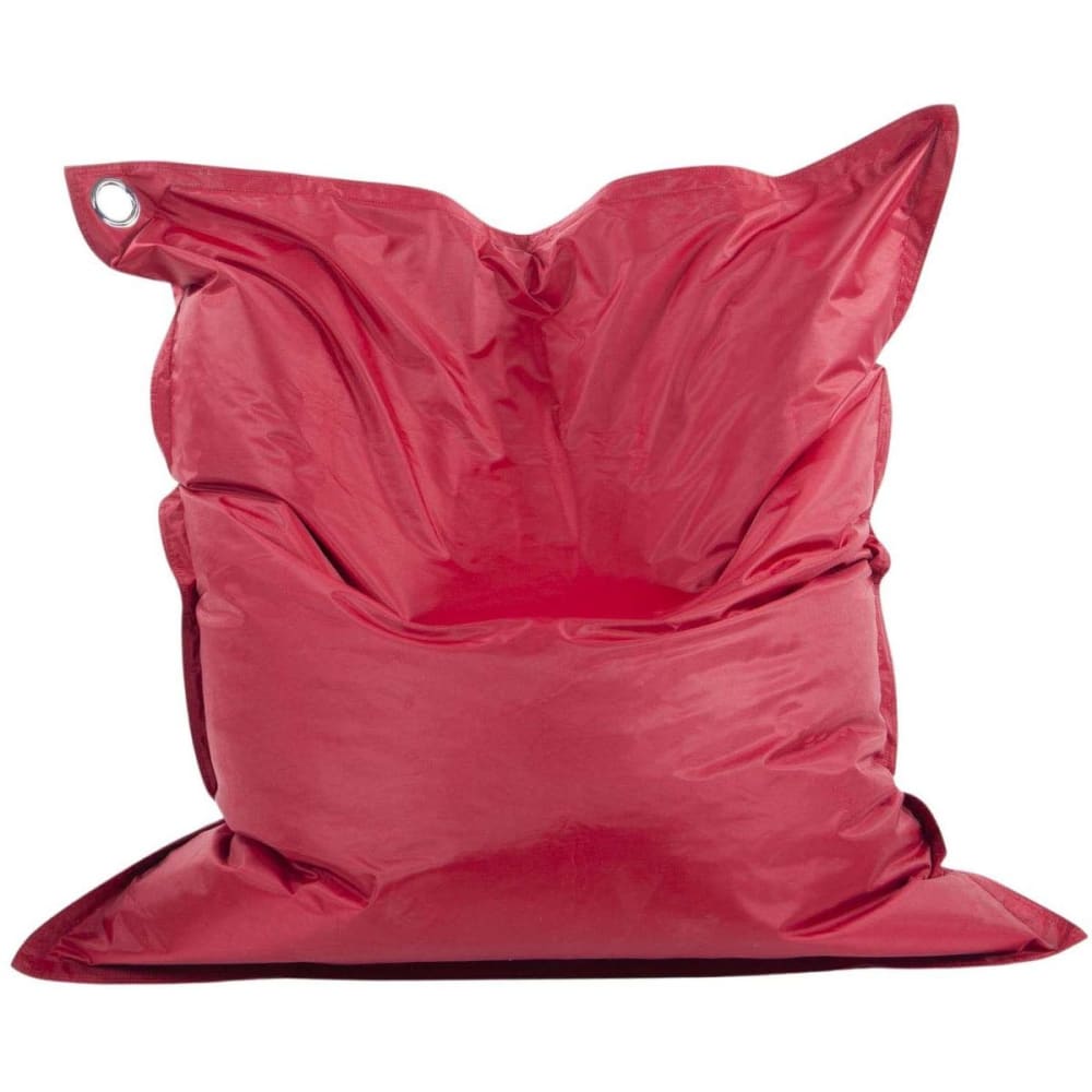 Grand coussin uni maxi bordeaux