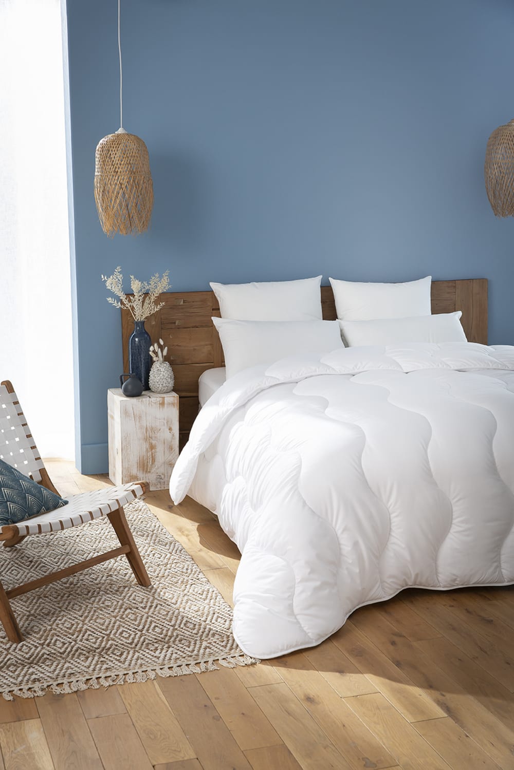 Couette légère et fraiche 200 x 200 cm polyester Hydrocool® - Maisons du Monde