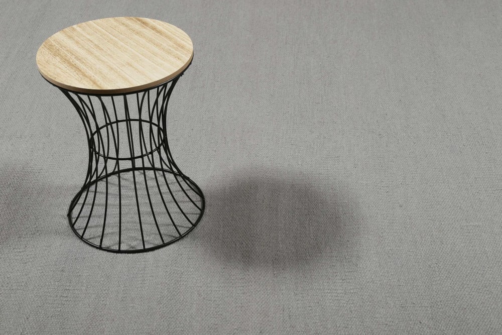 Tappeto tessuto a mano lana vergine grigio 160x230 - Esprit