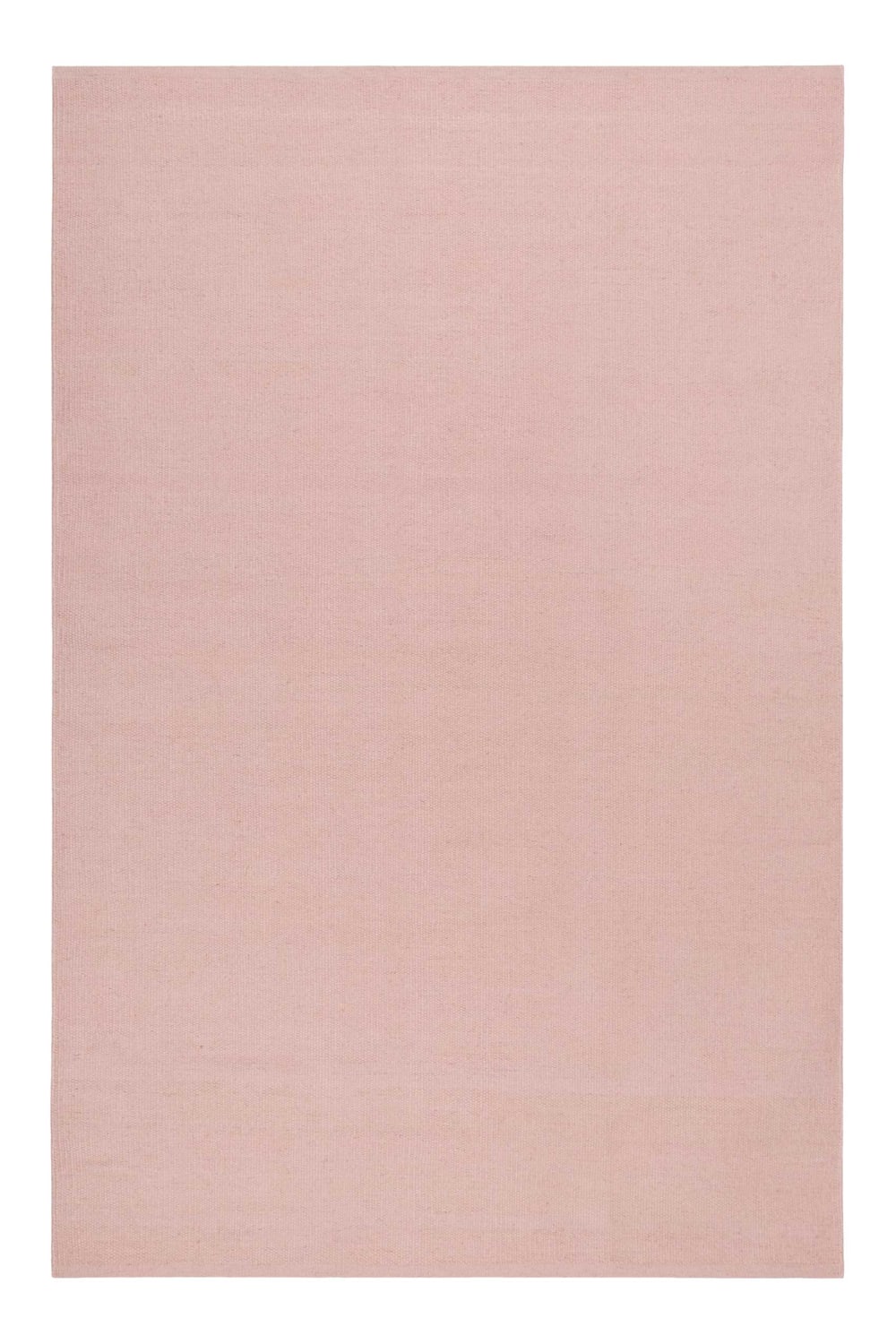 Alfombra hecha a mano de pura lana virgen rosa 200x290