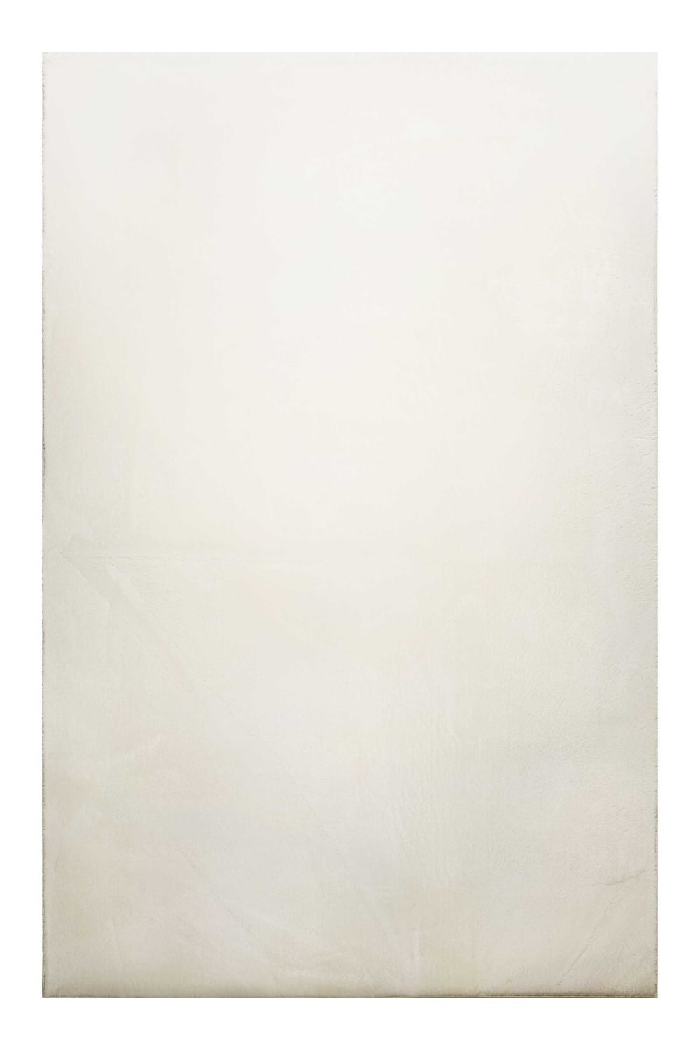 Tapis tufté mèches - blanc